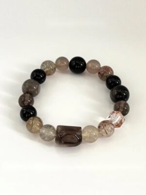 Multi-Treasure Crystal Couple Bracelet